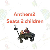 Shop Gladly Family The Adventure Bundle: Anthem Deluxe All-Terrain Stroller Wagon at GoodBuy Gear