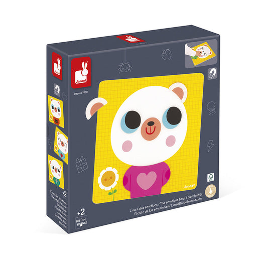 Shop Janod Magnetic Puzzle, Emotions Bear at GoodBuy Gear
