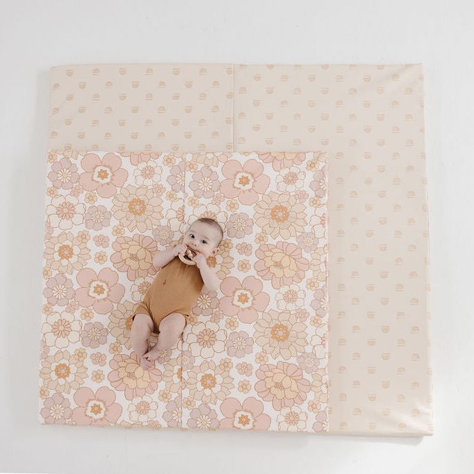 Toki Kids Blooms Vegan Leather Cover