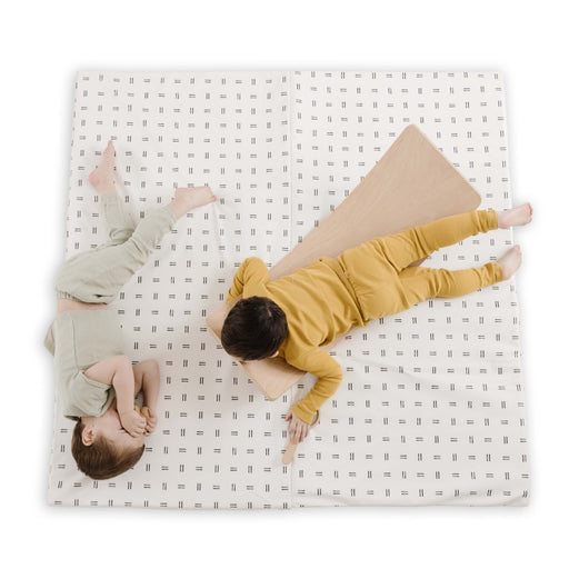 Shop Toki Mats Padded Play Mat, Mudcloth Vegan Leather, Multiple Sizes at GoodBuy Gear