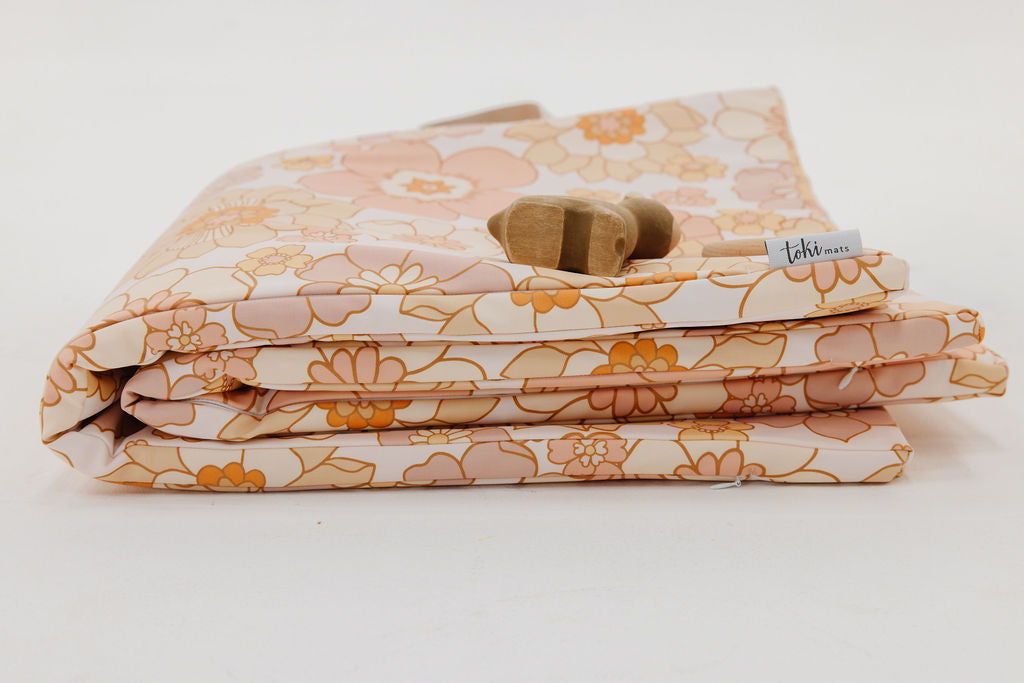 Toki Kids Blooms Vegan Leather Cover