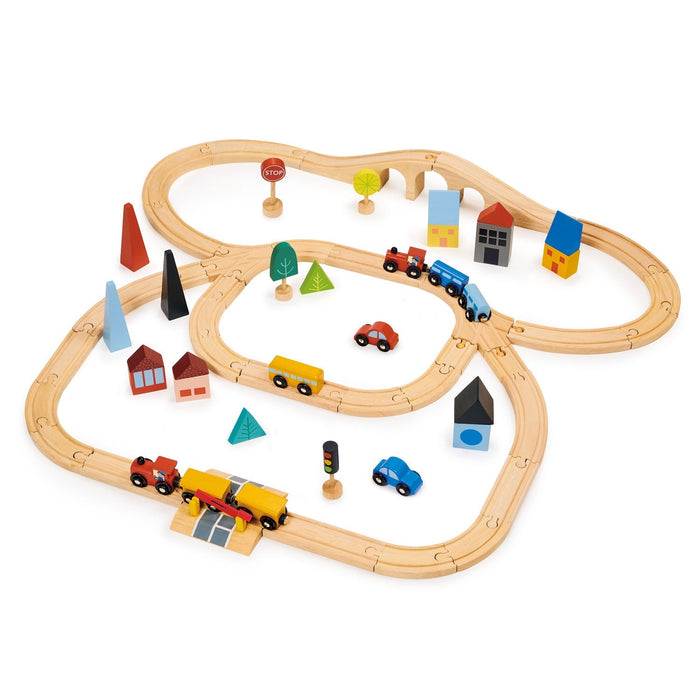 Mentari Town Train Set