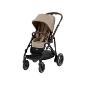 Shop Cybex Gazelle S Modular Stroller, Black Frame, Almond Beige, 2025 at GoodBuy Gear