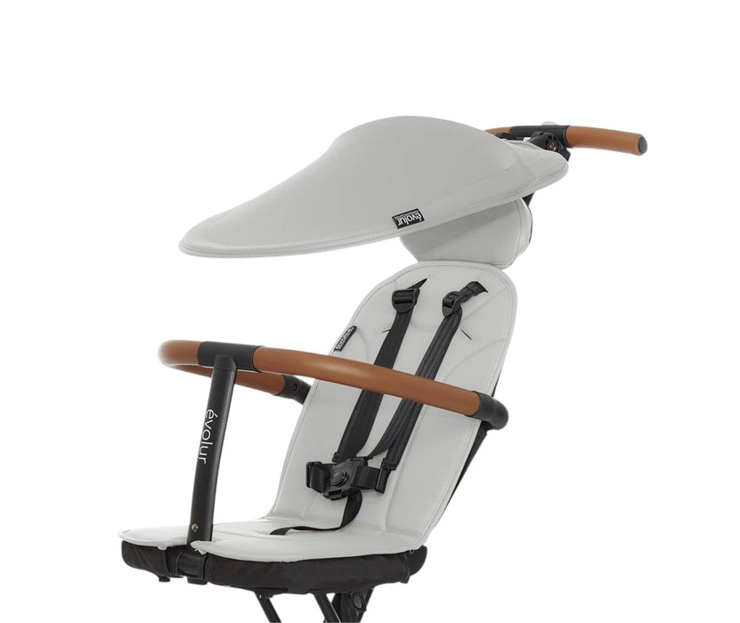Evolur Velo Rider Stroller, 2024, Koala Grey
