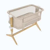 Shop Newton Bassinet And Bedside Sleeper, Sandstone at GoodBuy Gear