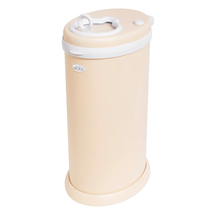 Ubbi Diaper Pail, Oat Milk