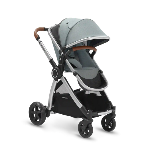 Shop Mompush Ultimate 2 Baby Stroller Only, 2024, Silver Grey with Silver Frame at GoodBuy Gear