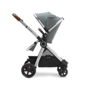 Shop Mompush Ultimate 2 Baby Stroller Only, 2024, Silver Grey with Silver Frame at GoodBuy Gear
