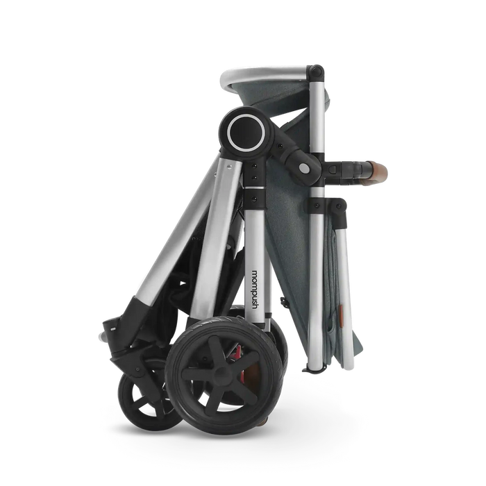 Shop Mompush Ultimate 2 Baby Stroller Only, 2024, Silver Grey with Silver Frame at GoodBuy Gear