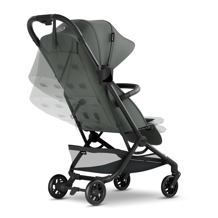 Mompush Velo Lightweight Travel Stroller, 2025, Forest