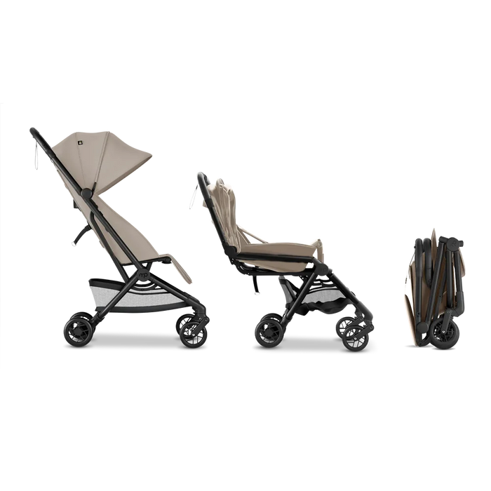 Mompush Velo Lightweight Travel Stroller, 2025, Khaki