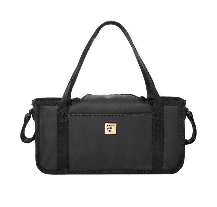 Shop Petunia Pickle Bottom Wander Stroller Caddy, Black Matte Leatherette at GoodBuy Gear
