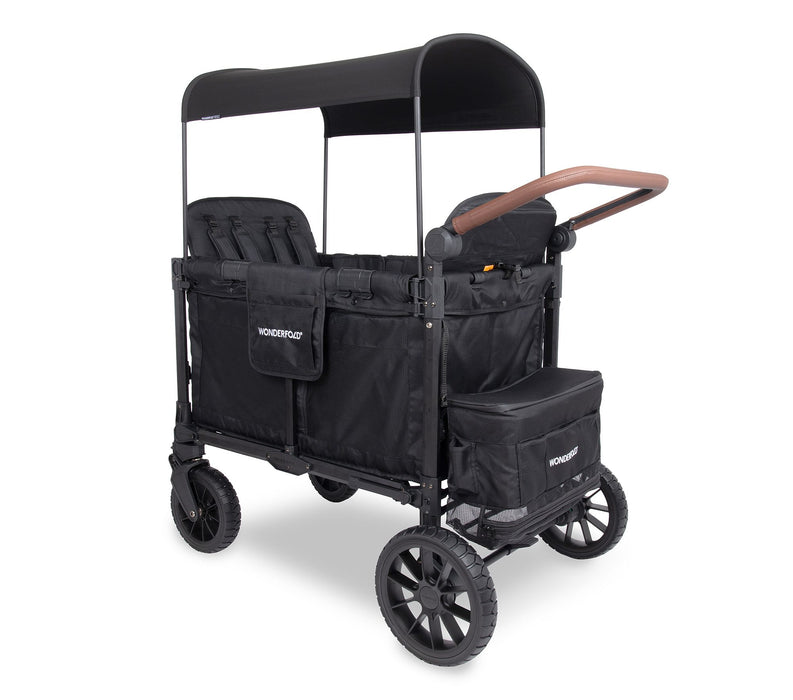 Shop Wonderfold W4 Luxe Pro Stroller Wagon, 2026, Jet Black at GoodBuy Gear