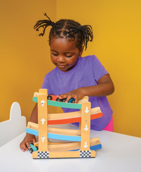 Shop Mentari Wooden Ramp Racer Toy at GoodBuy Gear