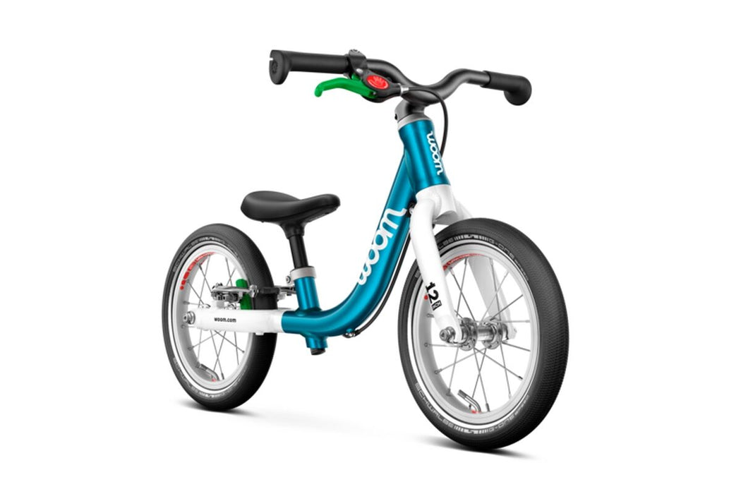 Woom GO 1 Balance Bike, Metallic Blue