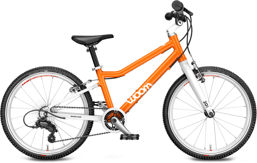 Shop Woom ORIGINAL 4 Bike 20", Orange at GoodBuy Gear