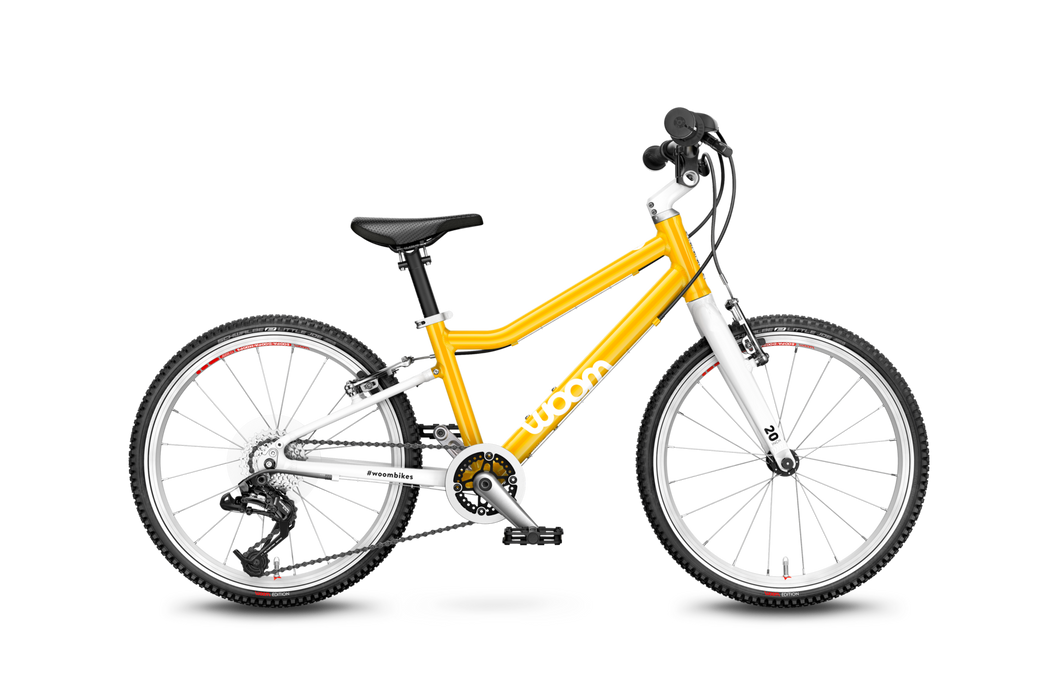 Shop Woom ORIGINAL 4 Bike 20", Sunny Yellow at GoodBuy Gear