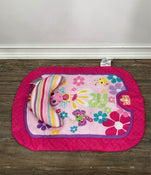 secondhand Bright Starts Tummy Time Prop & Play Mat, Flutter Friends