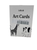 used Lalo Art Cards, Animal Safari