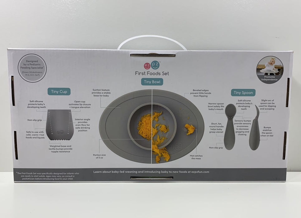 secondhand ezpz First Foods Set, Sage