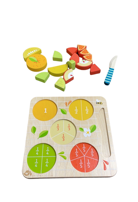 secondhand Tender Leaf Toys Citrus Fractions Puzzle