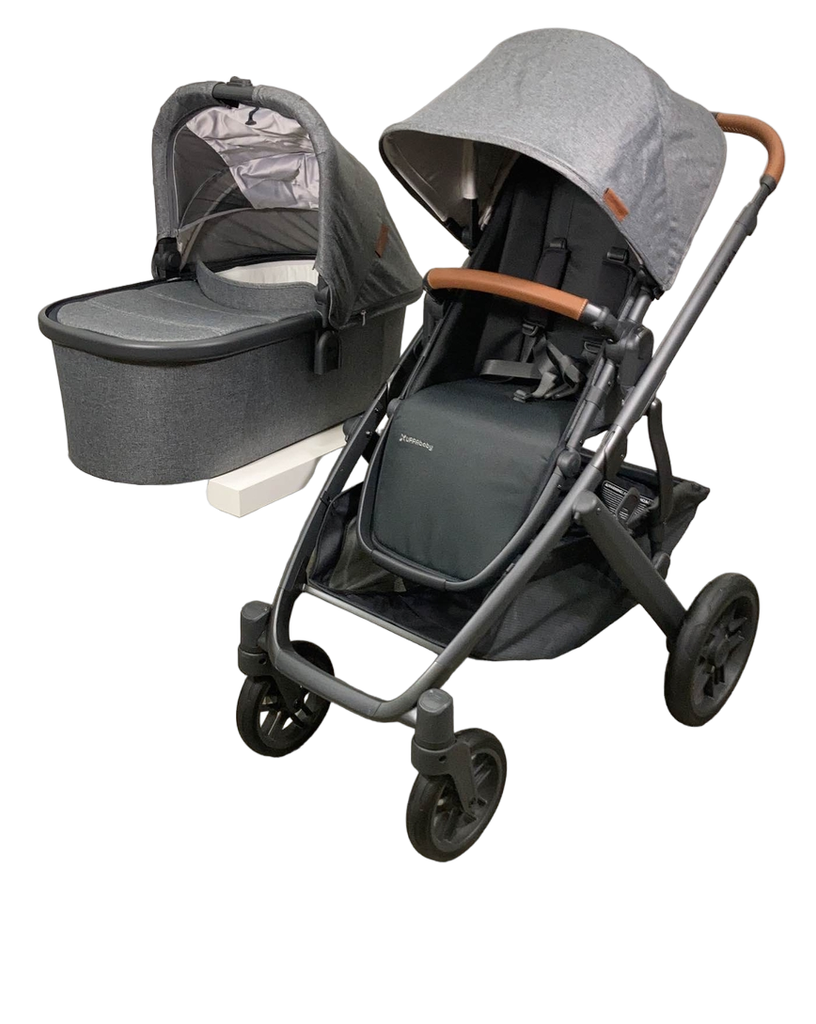 UPPAbaby VISTA V2 Stroller, 2023, Greyson (Charcoal Melange)