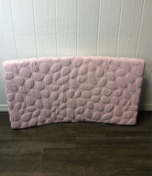 used Nook Pebble Lite Crib Mattress, Blush