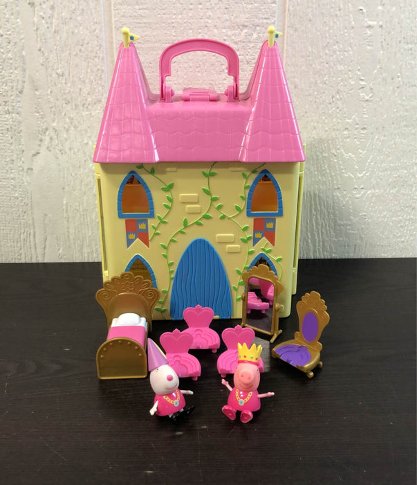 used Peppa Pig Royal Tea Party Princess Castle Playset