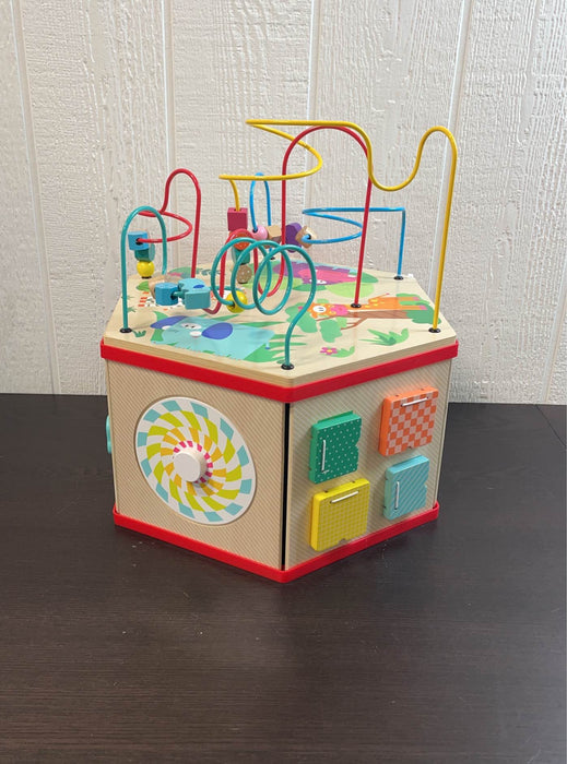 secondhand Top Bright 7-in-1 Wooden Activity Cube Toy