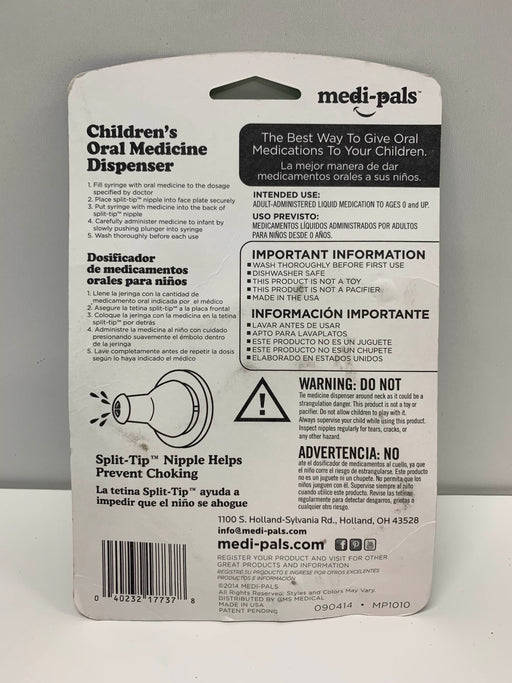 secondhand Medi-Pals Children’s Oral Medicine Dispenser