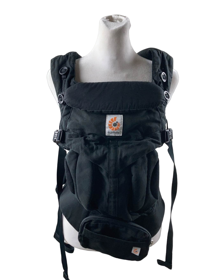 Ergobaby Omni 360 Cotton Baby Carrier, Pure Black