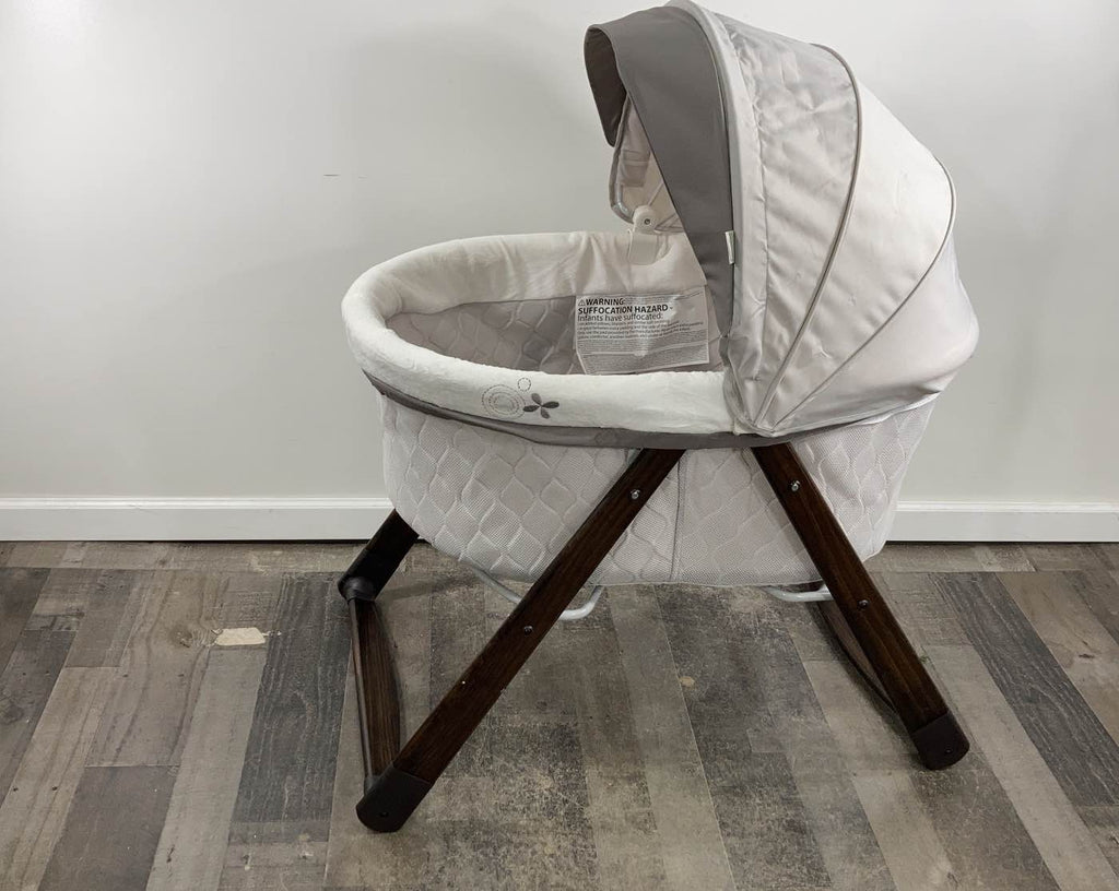 Ingenuity Foldaway Rocking Wood Bassinet, Carrington
