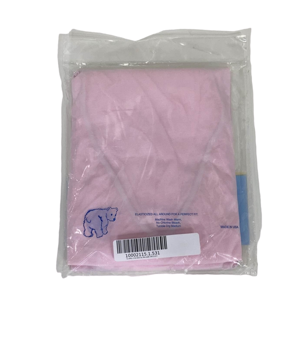 secondhand Royal Mark Fitted Portable Crib Sheet, Pink