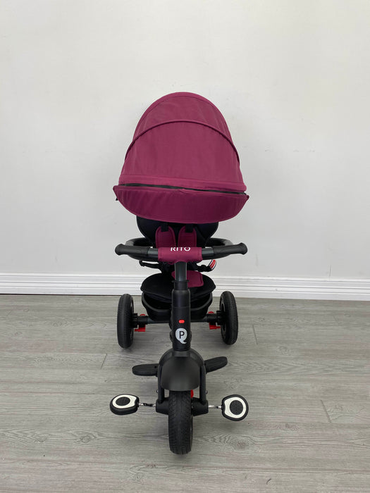 secondhand Rito Rito Plus 3 In 1 Stroller Trike, Burgundy 