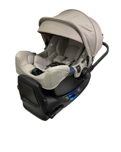 used Nuna PIPA rx Infant Car Seat with RELX Base, Hazelwood, 2023