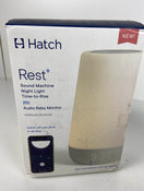 used Hatch Baby Rest+ Sound Machine with Audio Baby Monitor