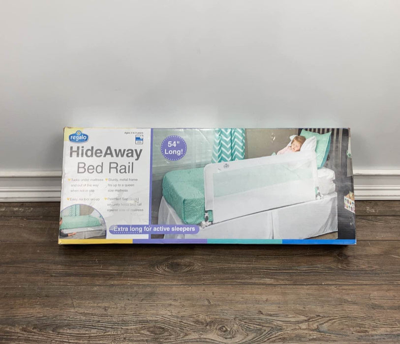 used Regalo Hide-Away Bed Rail, Extra Long
