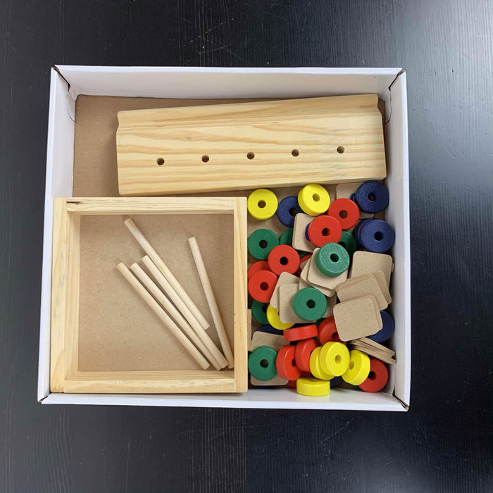 secondhand Real Wood Toys Math Teacher