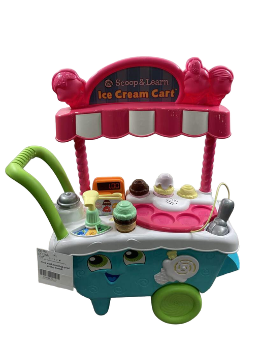 used Leap Frog Scoop and Learn Ice Cream Cart