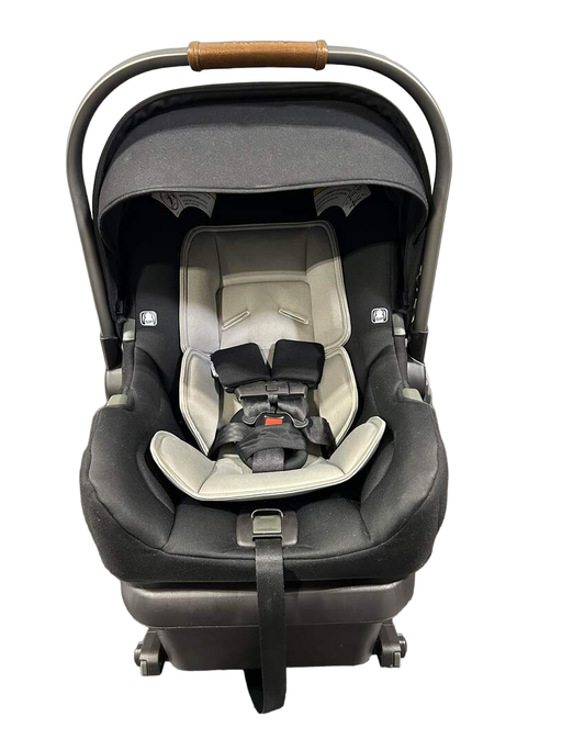 used Nuna PIPA Infant Car Seat, Caviar, 2019