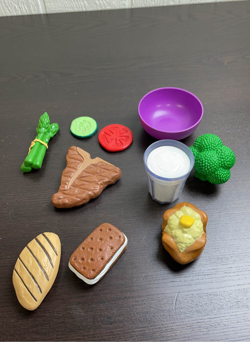 secondhand Learning Resources Dinner Foods Basket