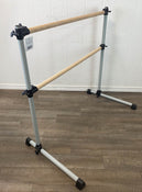 secondhand Pottery Barn Teen Floor Standing Ballet Barre, 4’