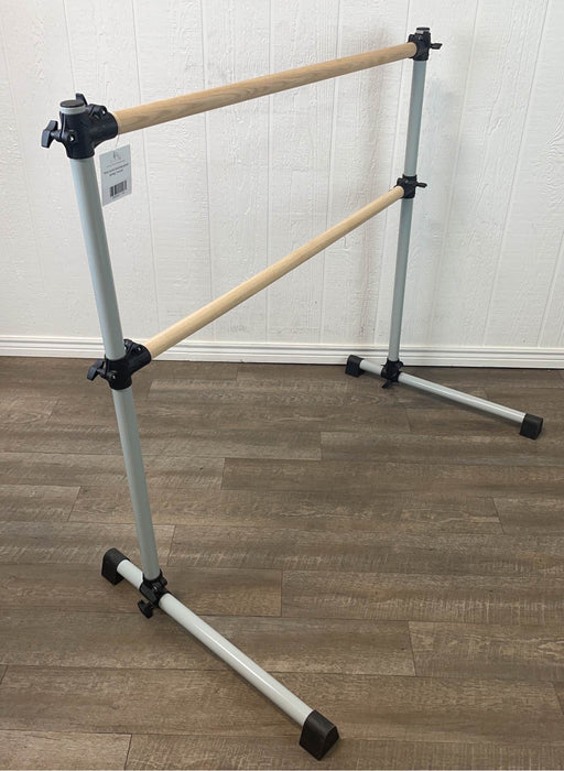 secondhand Pottery Barn Teen Floor Standing Ballet Barre, 4’