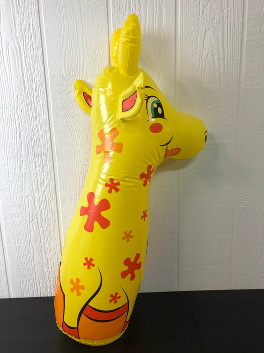 secondhand Inflatable 3D Bop Bag, Giraffe