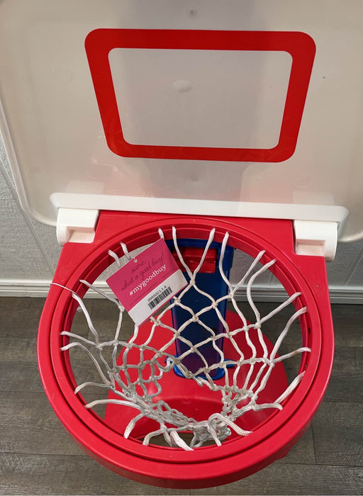 secondhand American Plastic Toys Jump N Slam Basketball Set