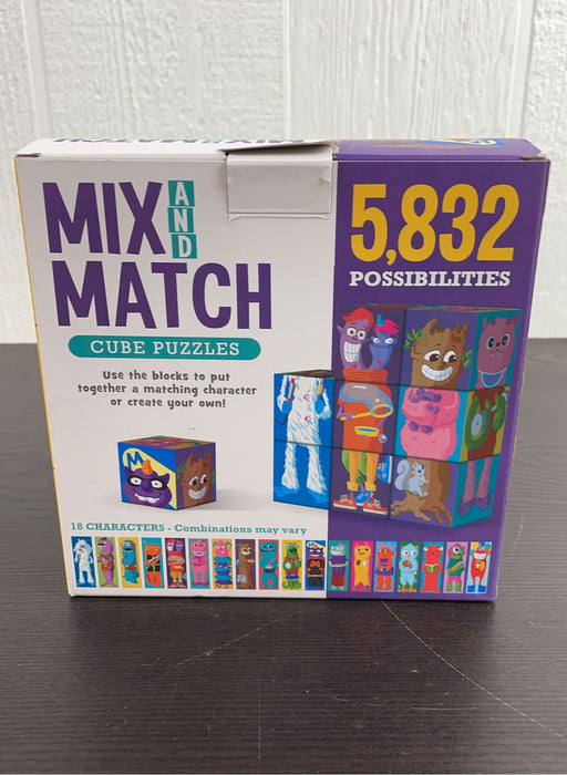 secondhand Mix And Match Cube Puzzles