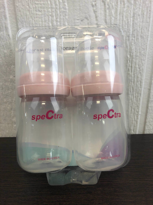 used Spectra Baby 5oz Breastmilk Storage 2 Pack