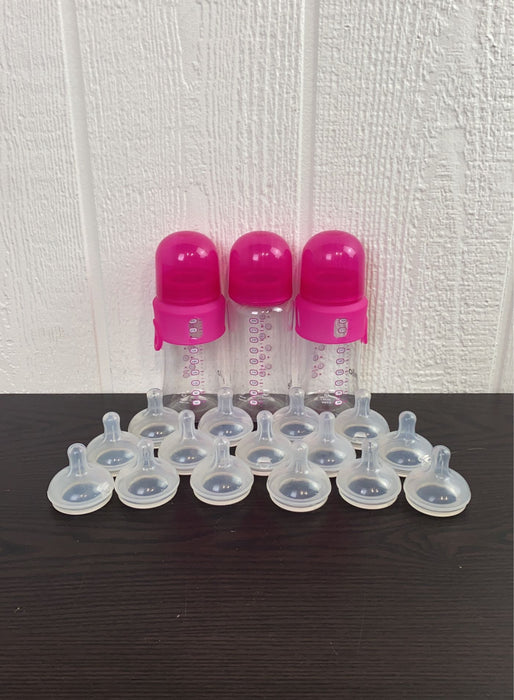 used Smilo The Bottle 3-pack, With Nipples