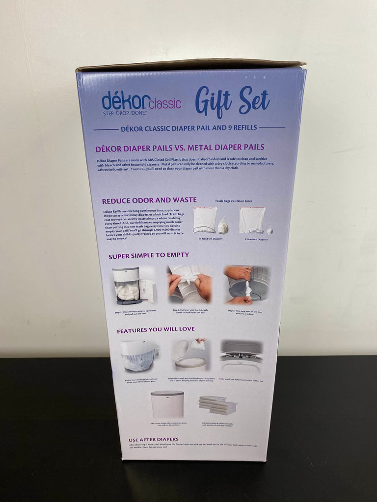 Diaper Dekor Classic Diaper Pail Gift Set
