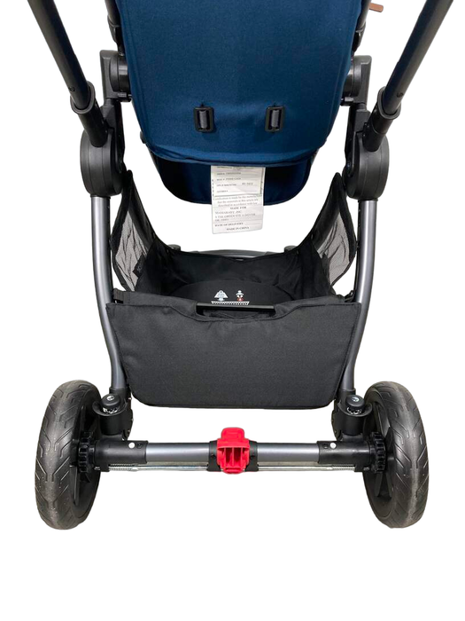 Mompush Ultimate 2 Baby Stroller, 2022, Navy with Grey Frame